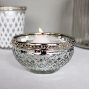 Morian Glass Candle Holder "Clear"