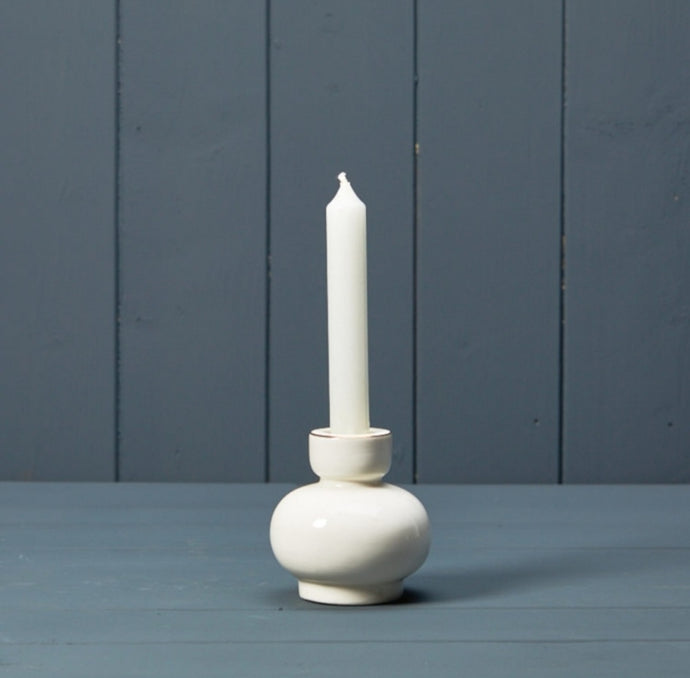 Ceramic candle stick holder