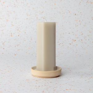 Vesta Pillar Candle Blush